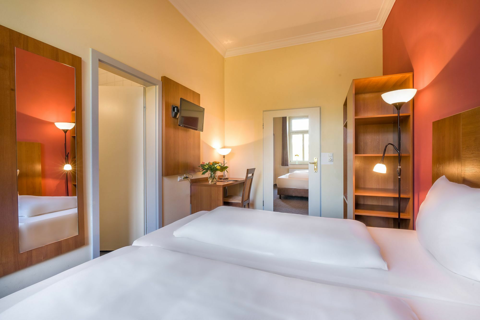 דרזדן Hotel Am Bonhoefferplatz מראה חיצוני תמונה