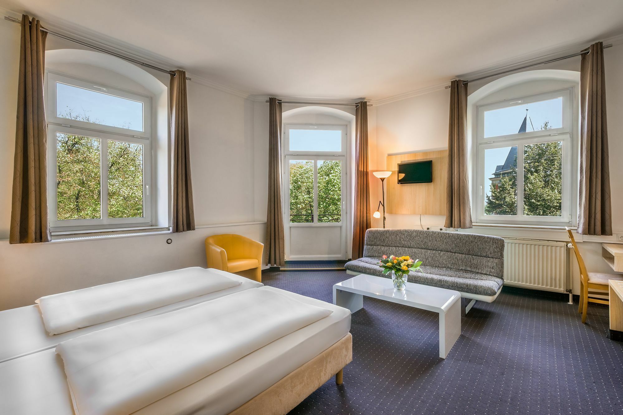 דרזדן Hotel Am Bonhoefferplatz מראה חיצוני תמונה